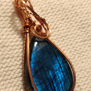 Matrix Teardrop Pendant
