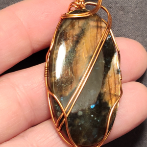 Copper Watchman Pendant